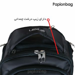 زیپ درشت چمدانی در کوله پشتی های مناسب اربعین